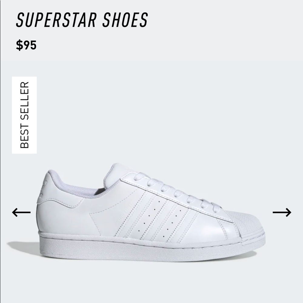 Adidas Low top White soft shell sneakers